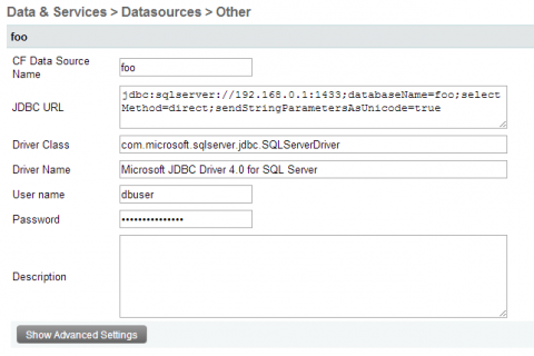 Configure Microsoft JDBC Driver 4.0 for SQL Server
