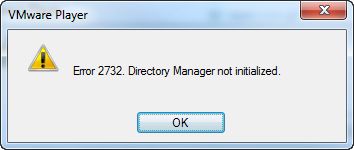 error_2732._directory_manager_not_initia