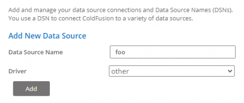 Create other database connection